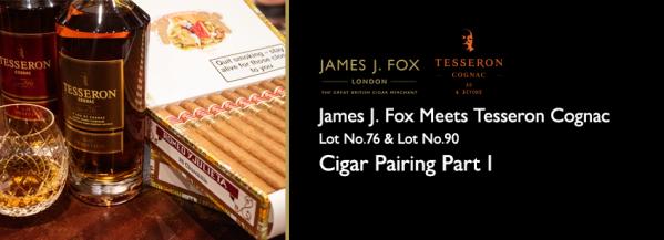 James J. Fox Meets Tesseron Cognac: Pairings Part I